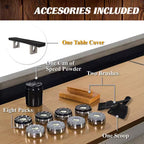 11 Ft. Aurora Outdoor Shuffleboard Table with All-Weather Playfield and (8-Puck Set)